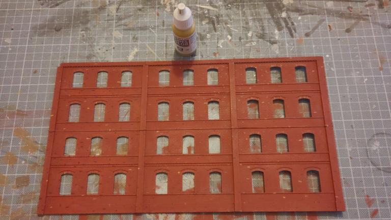 And a final layer of Gold Brown